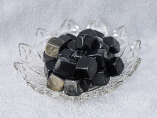 Mini Obsidian Cube