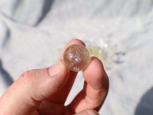 Mini Citrine Sphere