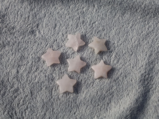 Mini Rose Quartz Star