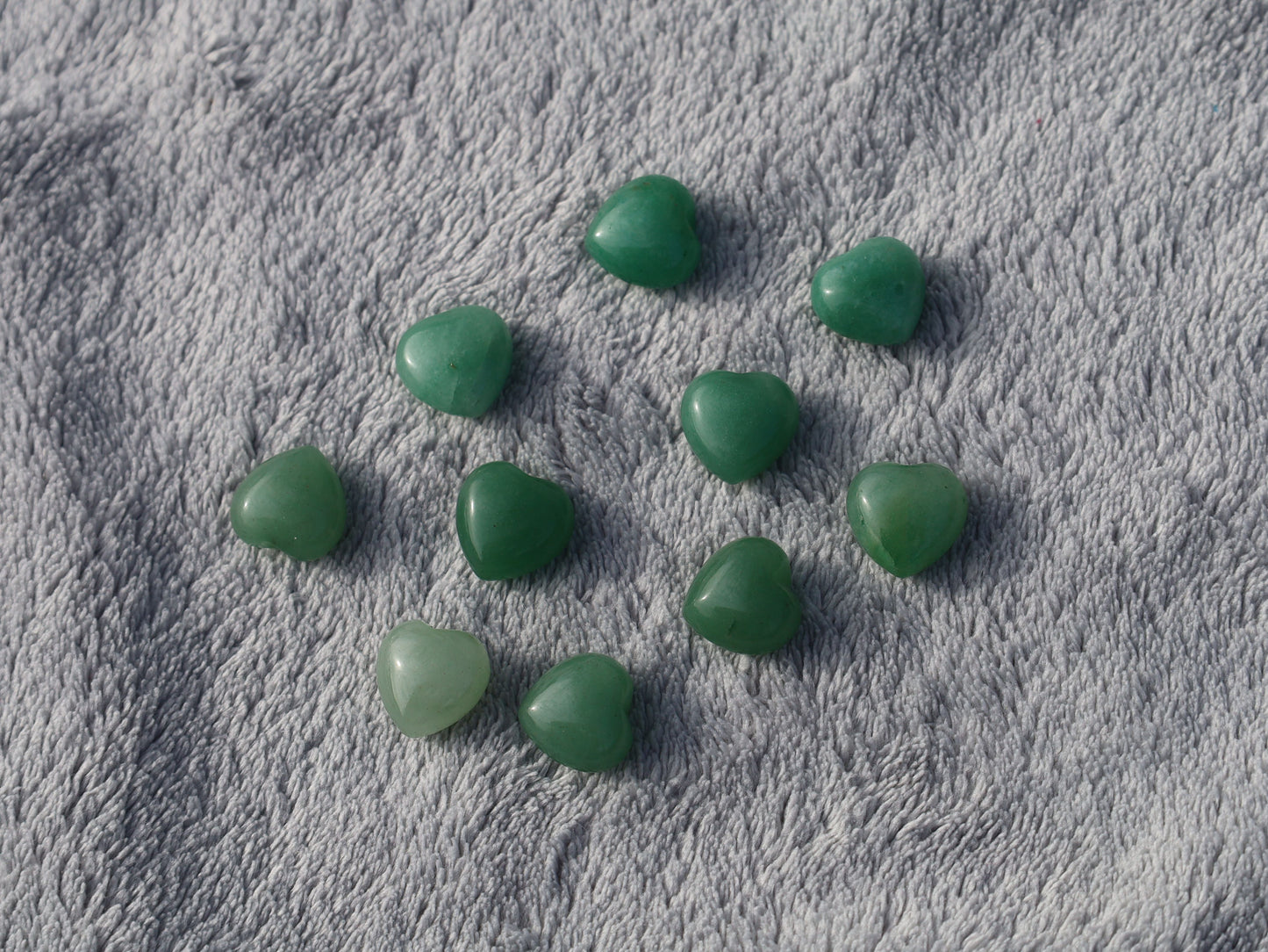 Mini Green Aventurine Heart