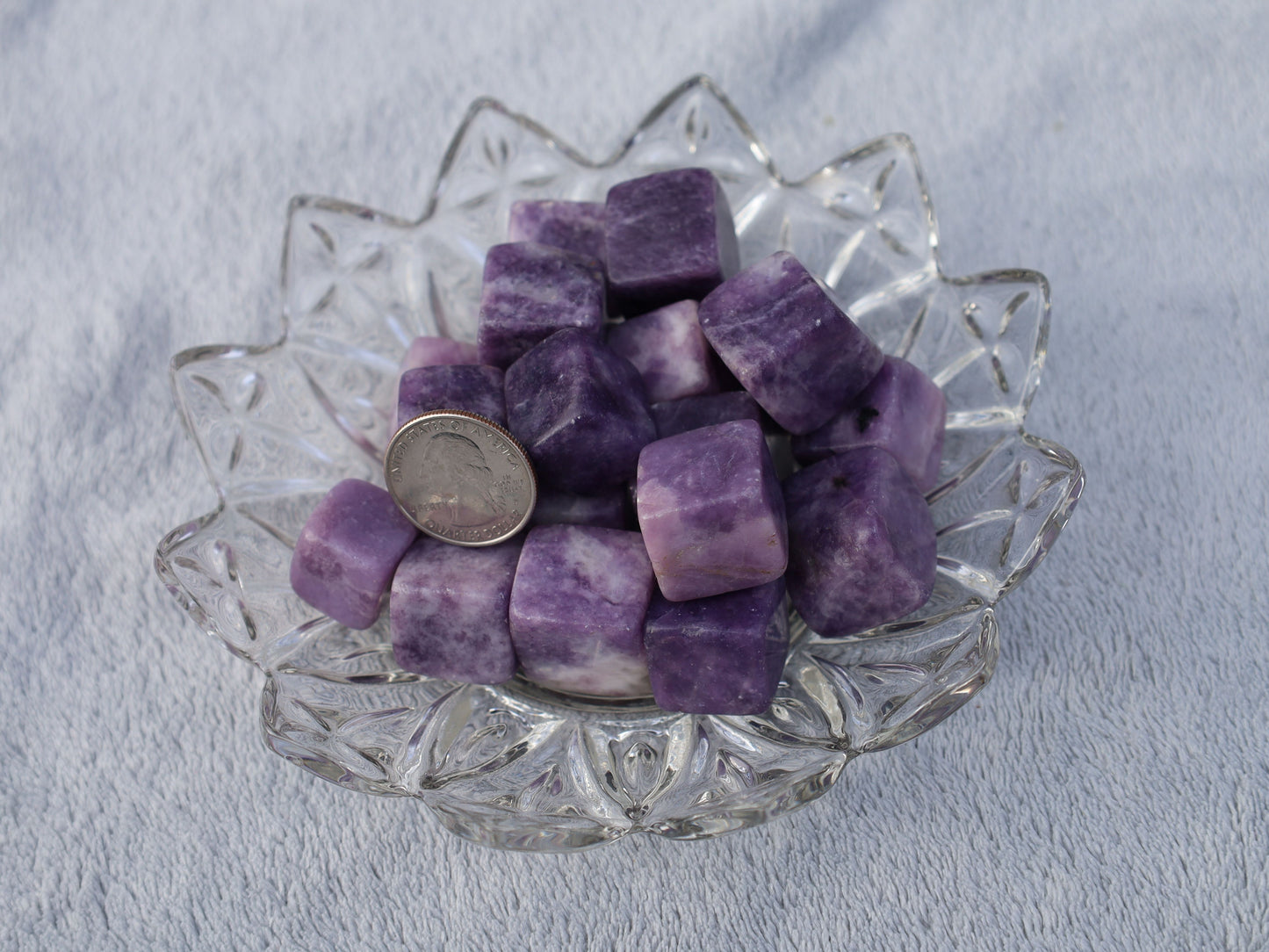 Mini Lepidolite Cube