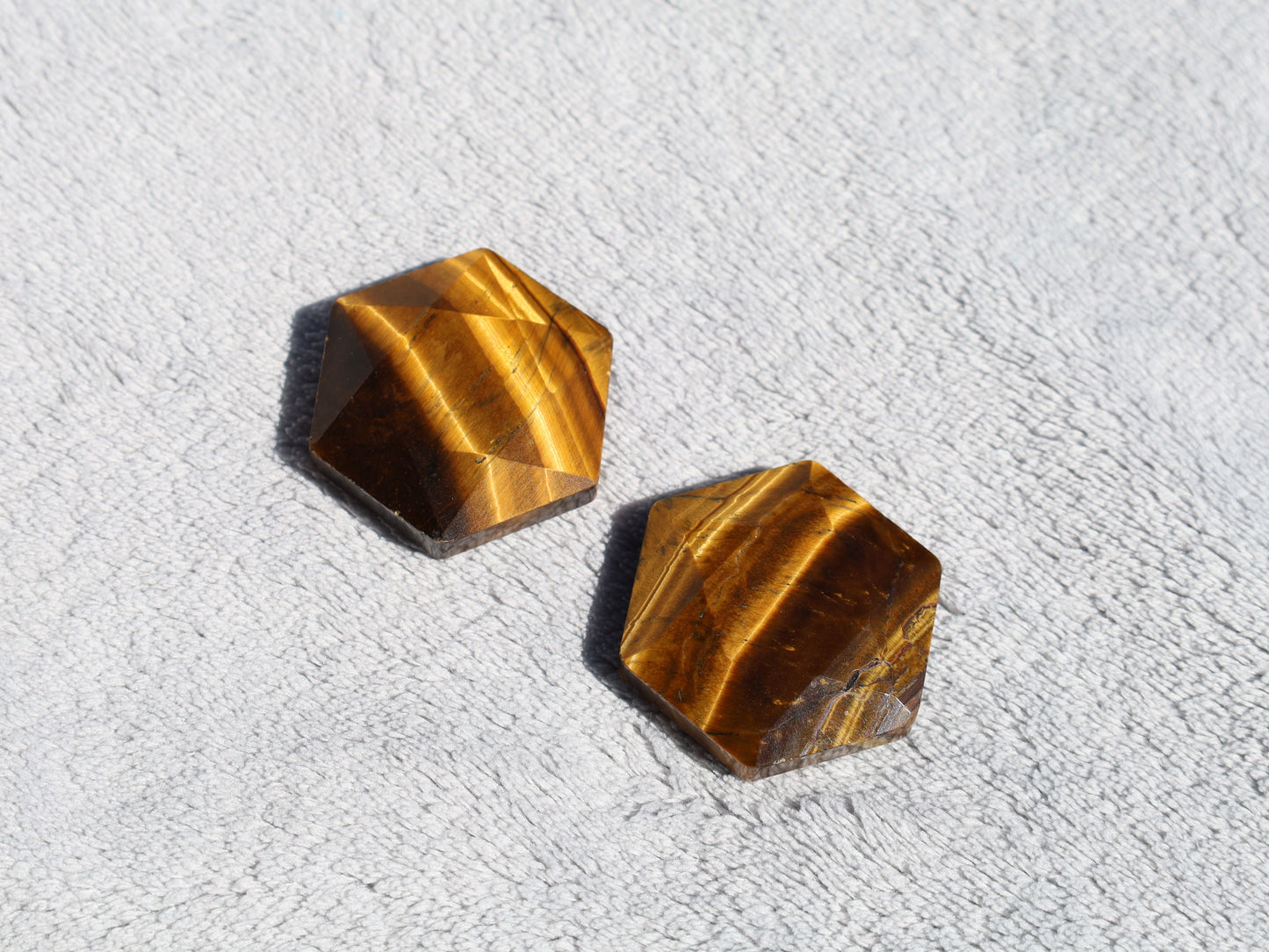 Tigers Eye Hexagon