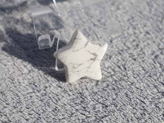 Howlite Star