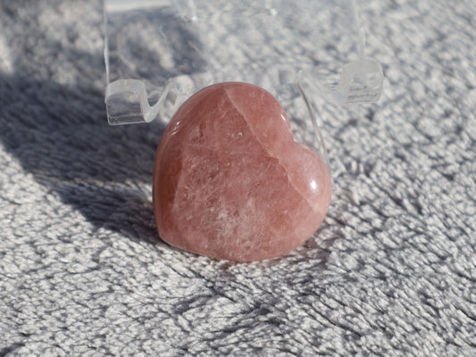 Strawberry Quartz Heart