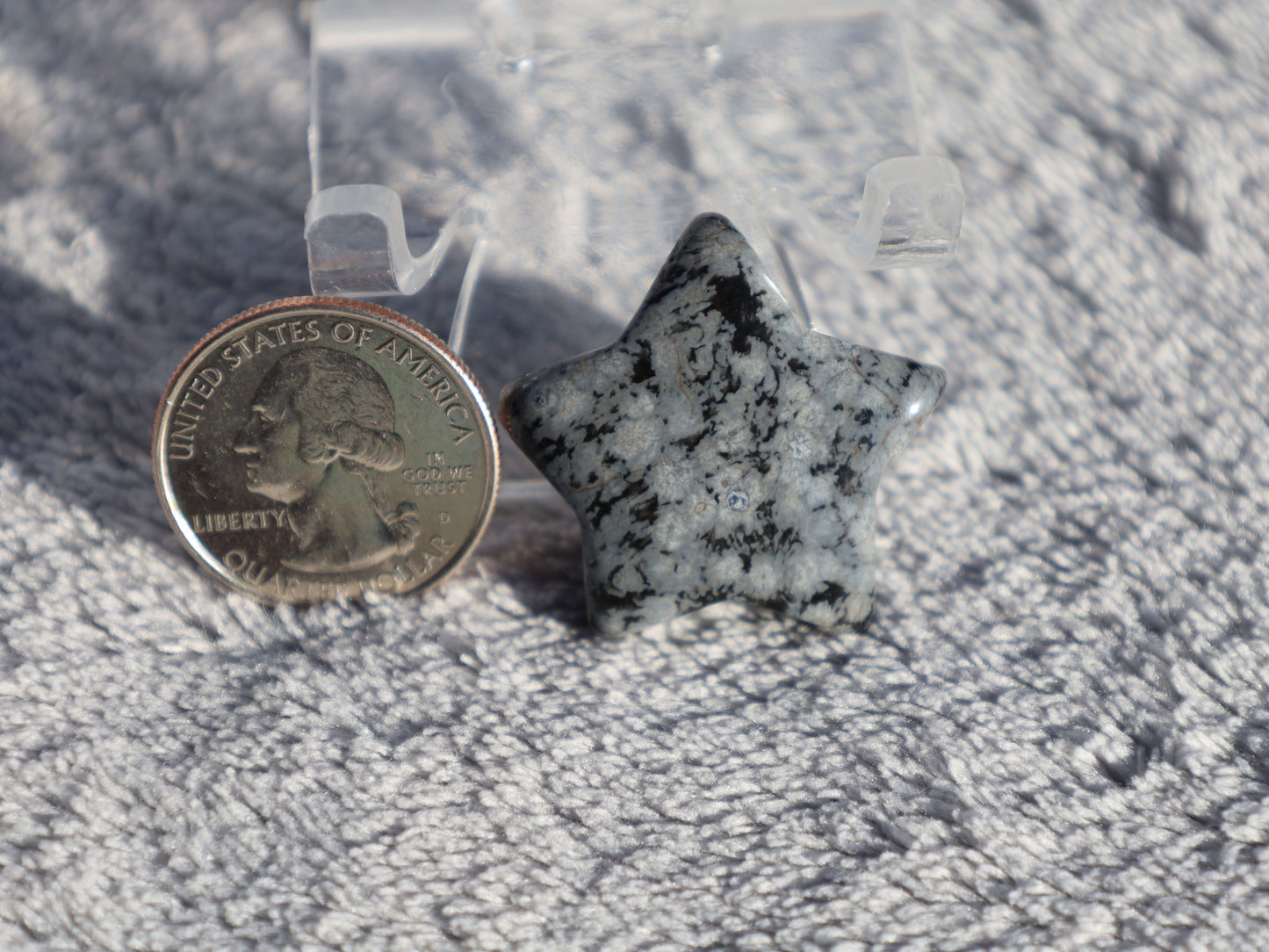 Snowflake Obsidian Star