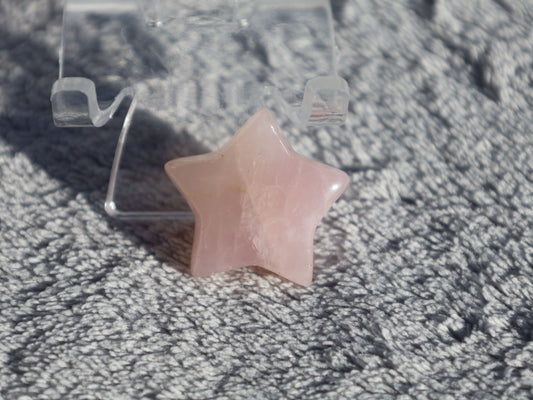 Rose Quartz Star