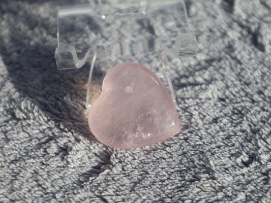 Rose Quartz Heart