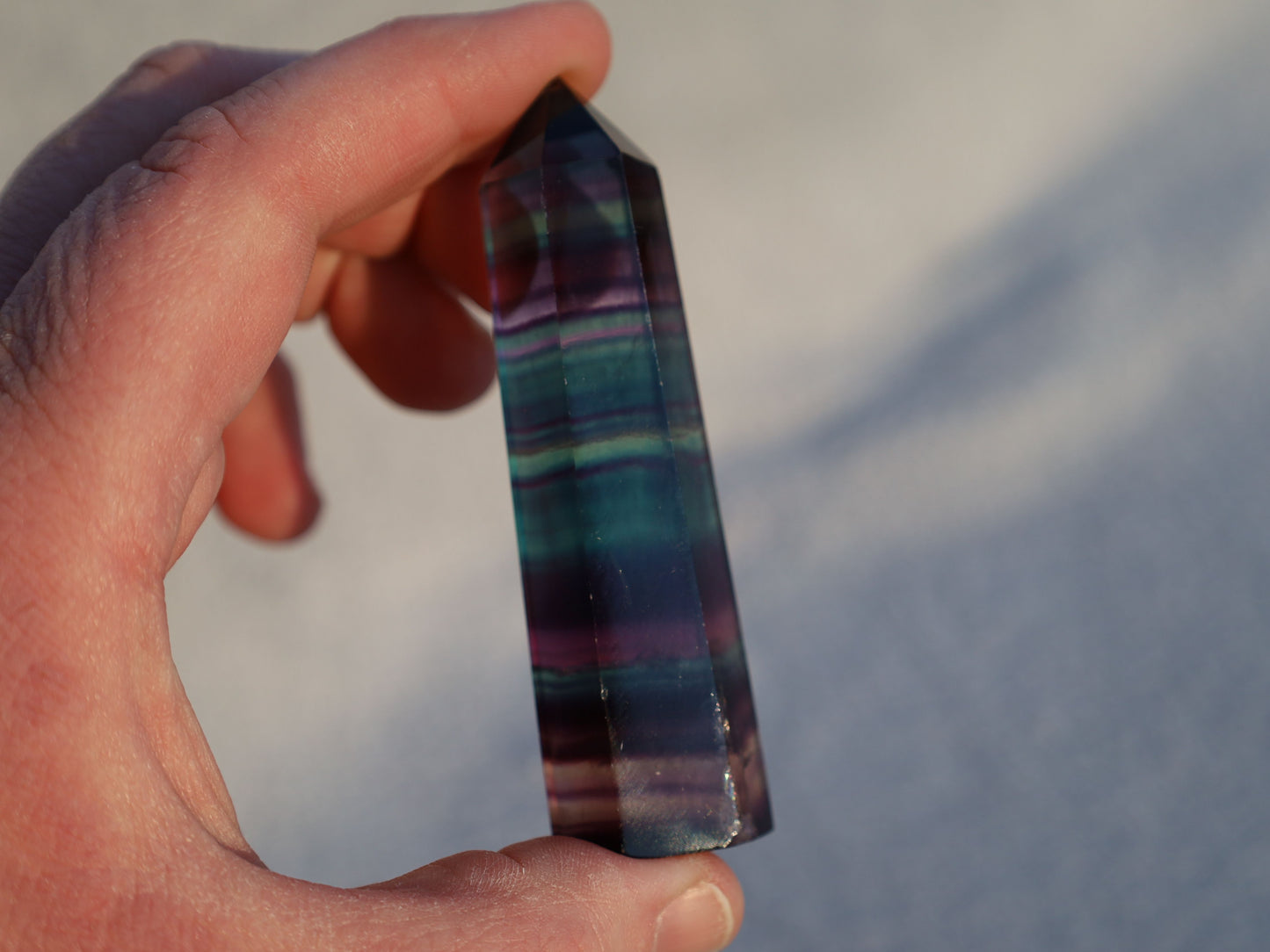 Rainbow Fluorite Tower