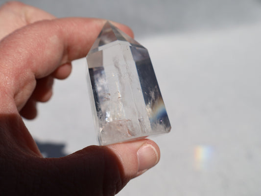 Clear Quartz Tower