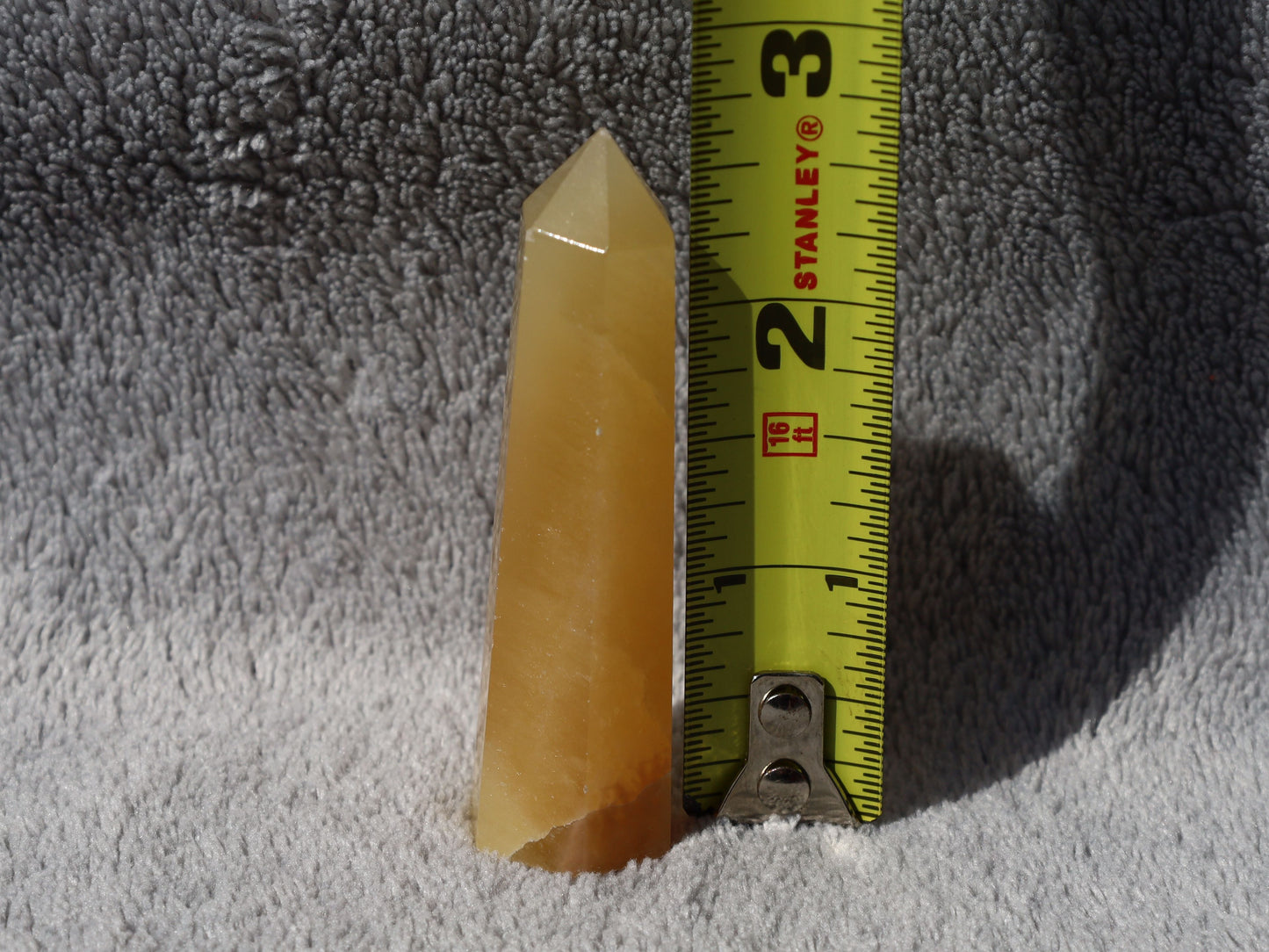 Orange Calcite Tower #1