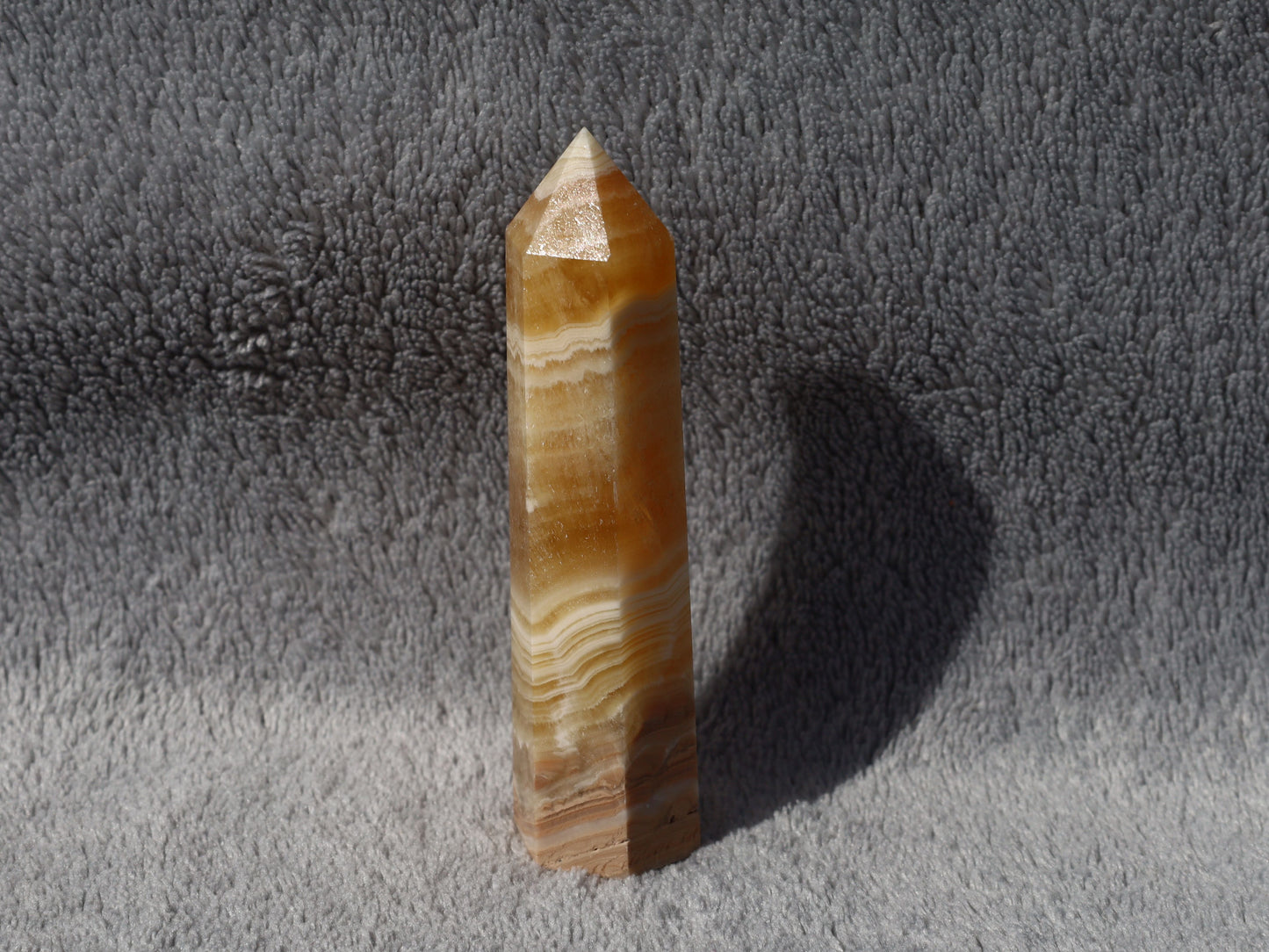 Orange Calcite Tower #2