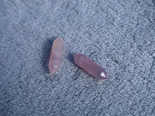 Mini Rose Quartz Double Point