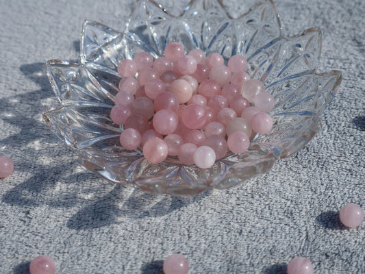 Mini Rose Quartz Sphere