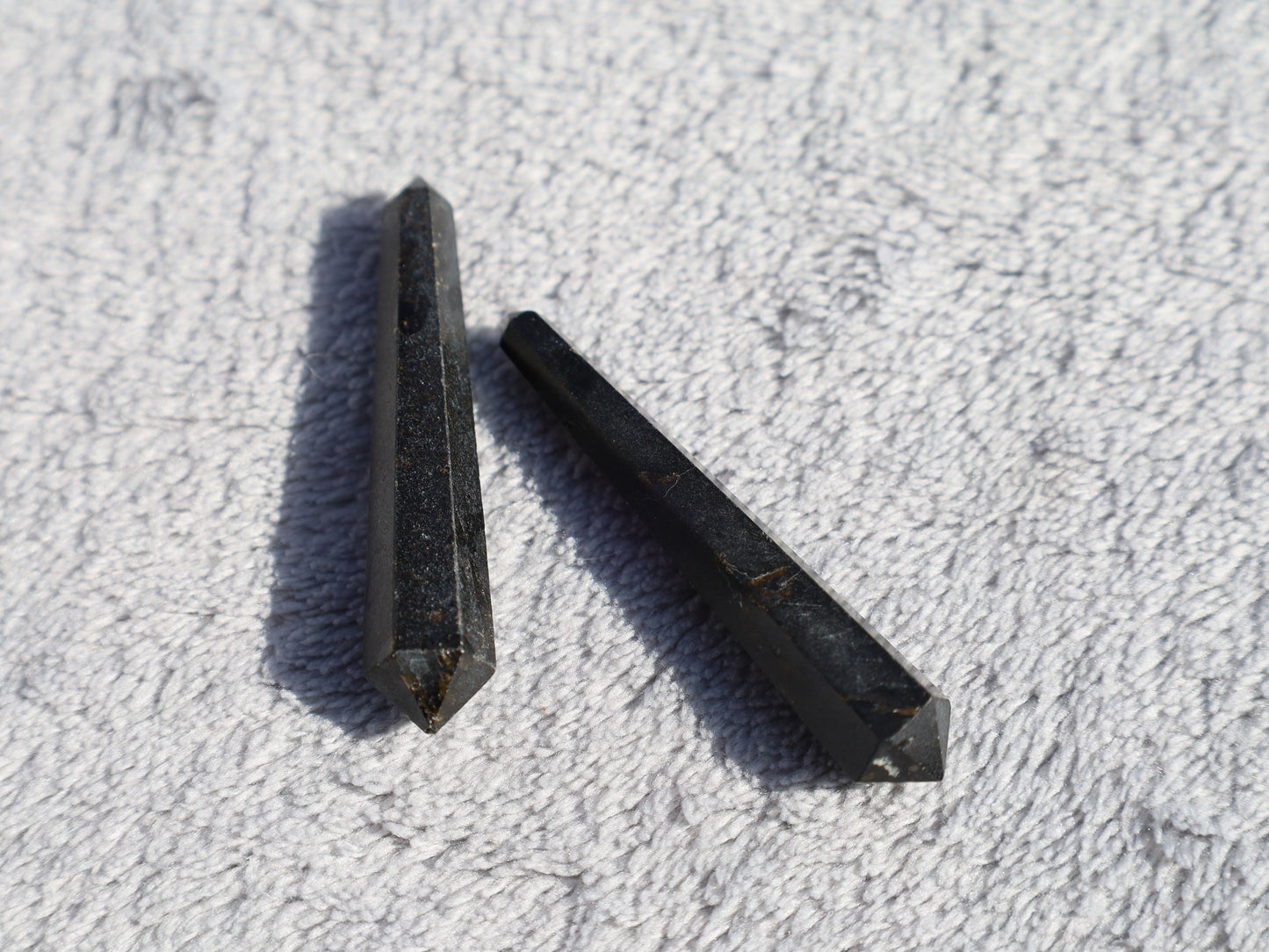 Black Tourmaline Double Point