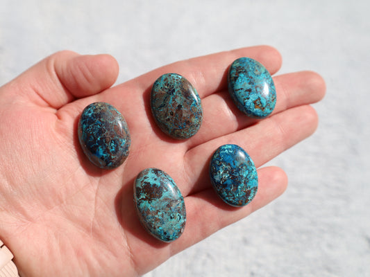 Shattuckite Cabochon