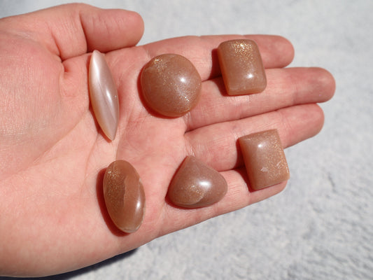 Peach Moonstone Cabochon