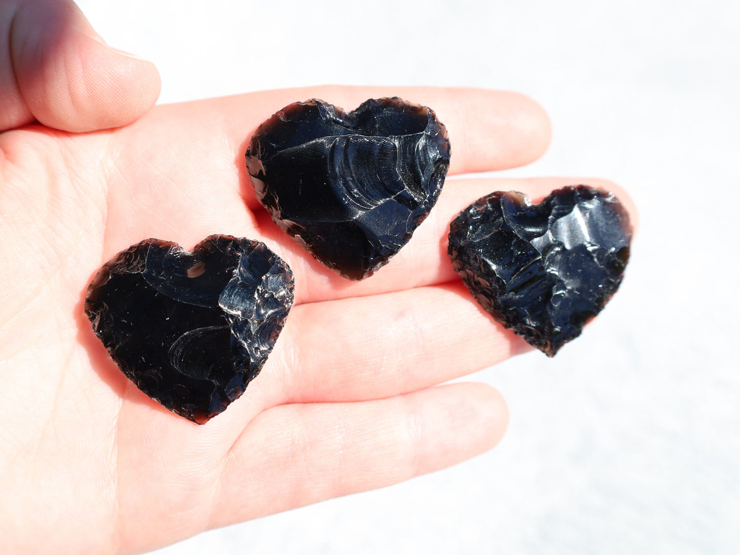 Obsidian Heart Cabochon