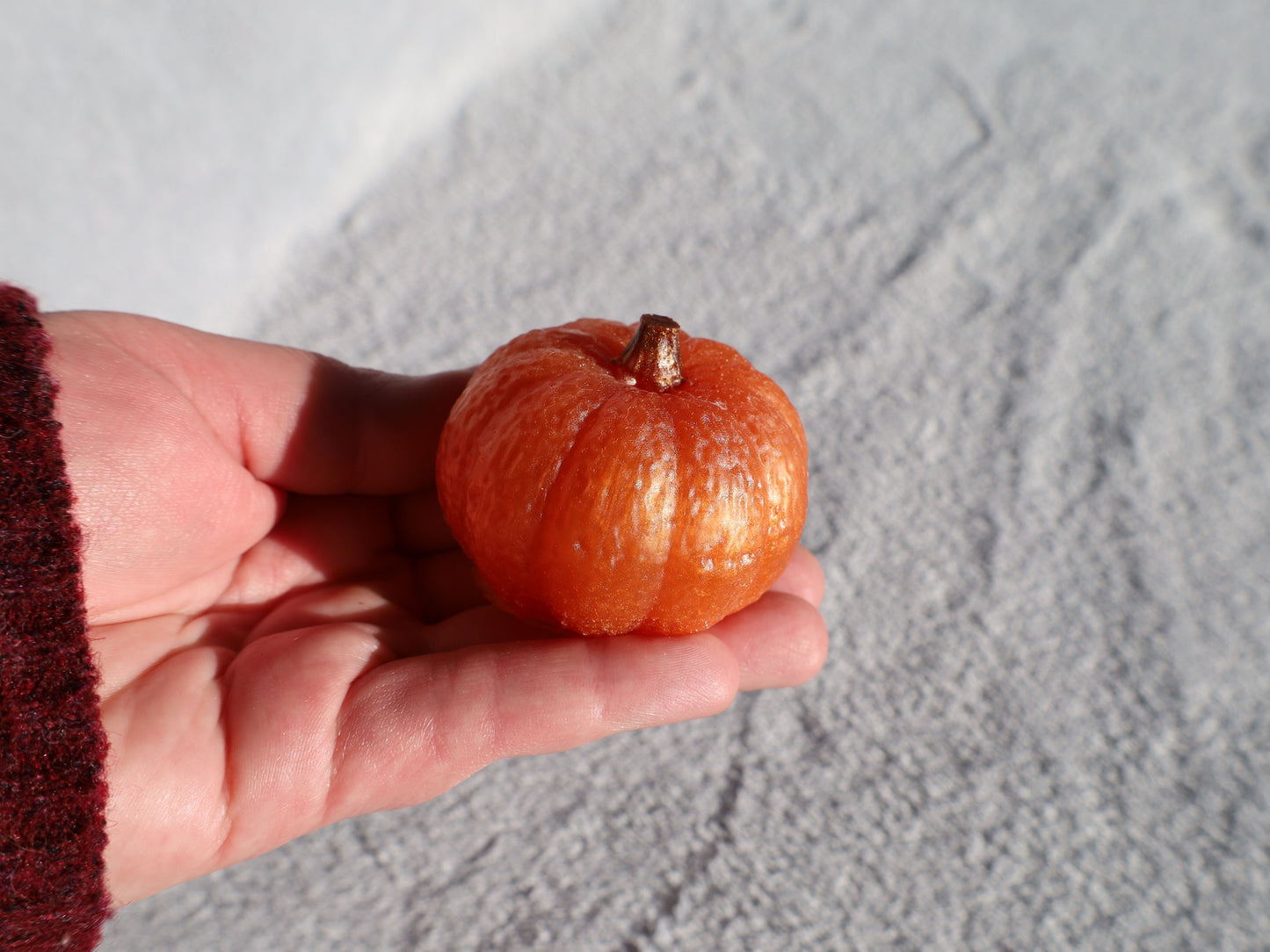 Large Resin Pumpkin
