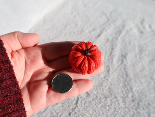 Small Resin Pumpkin #1