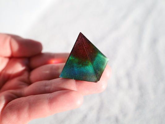 Small Resin Pyramid