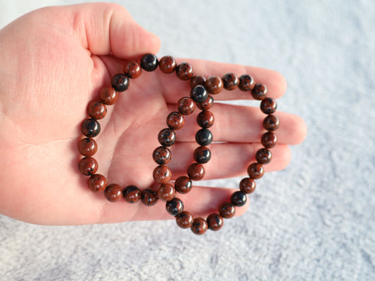 Red Obsidian Bracelet